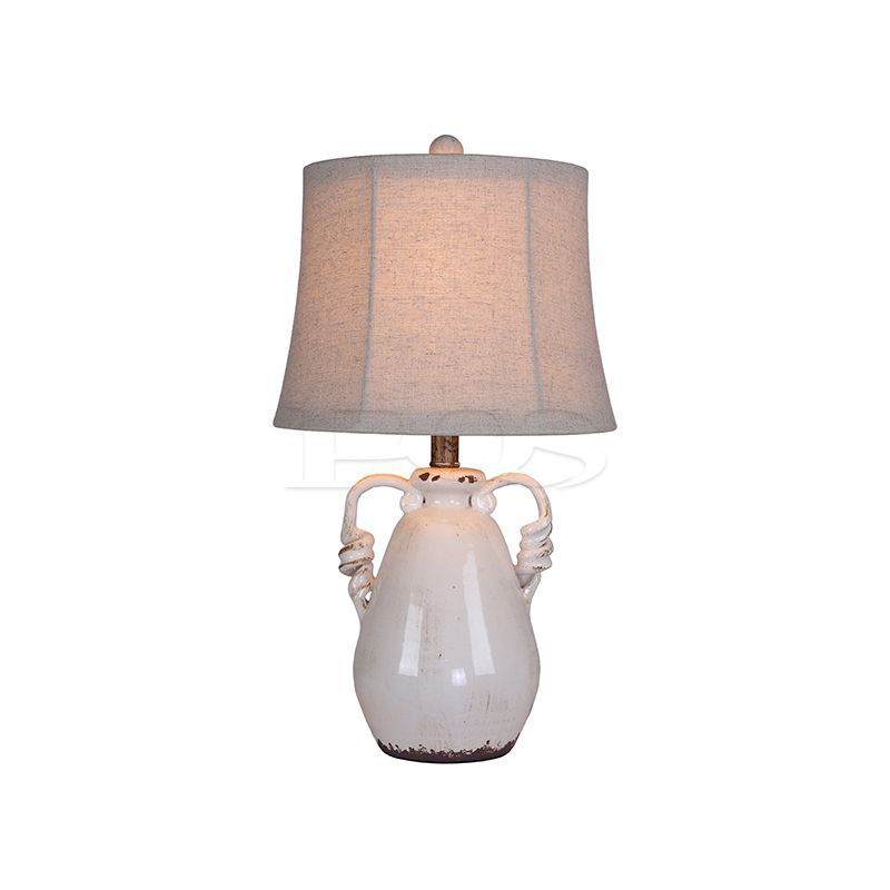 Ivory Ceramic Table Lamp