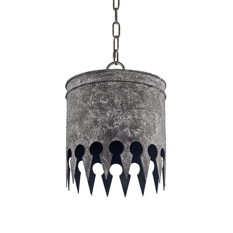 Creative Frost Crown Iron Shade Pendant, 