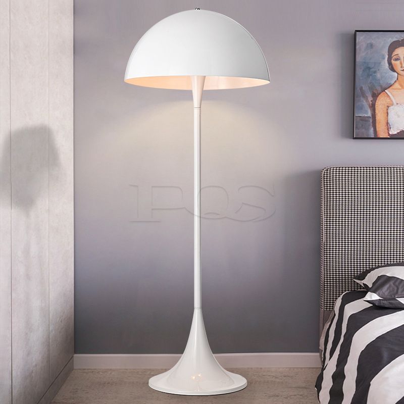 Modern Integrated and Concise Egg White Floor Lamp