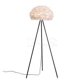 Clouds-in-Sky Creative Shade Design With Tripods Floor Lamp