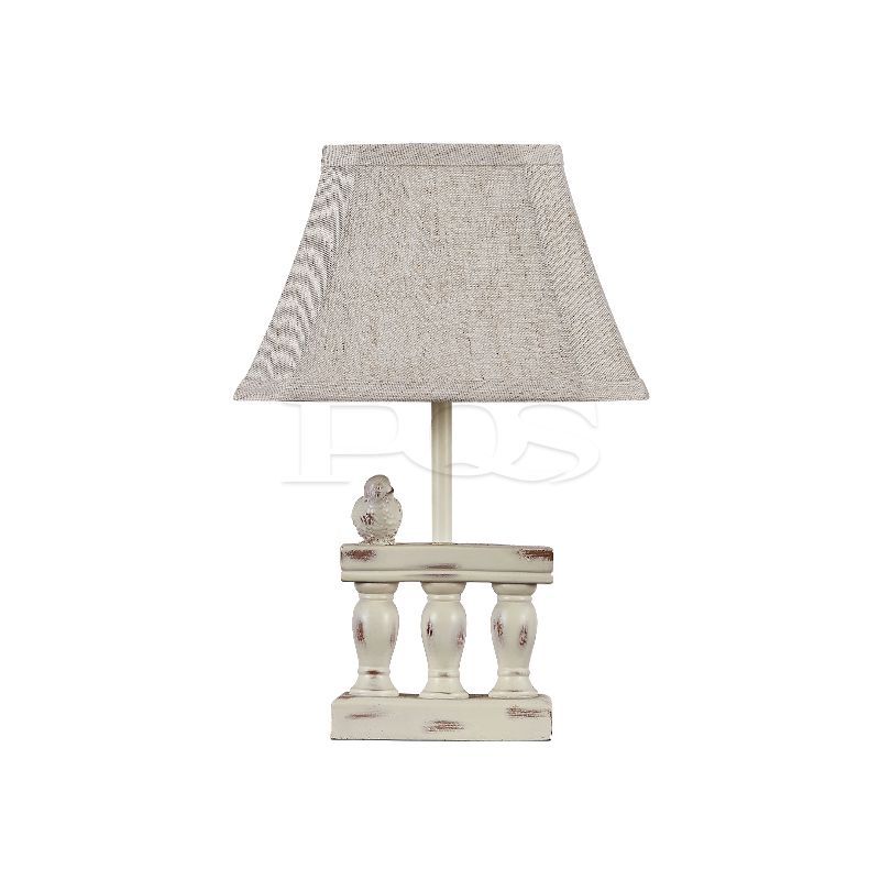 Bird-At-Ease Contemporary Milky White Decorative Theme Table Lamp
