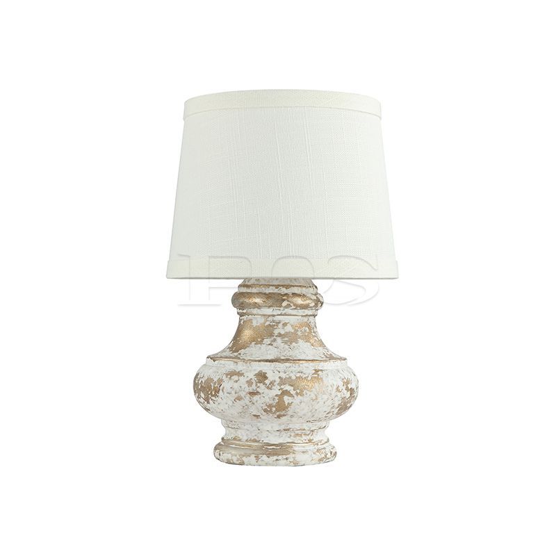Vintage Marble Style Pillar Base Decorative Table Lamp