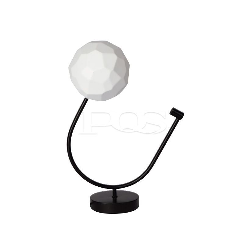 Modern Abstract Artwork Table Lamp with Concealed Lamp Holder