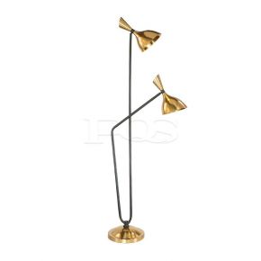 Concised Modern Twin Holder Floor Lamp