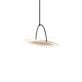 Innovative Contemporary Circular Intertwined Projective Plate Concise Pendant