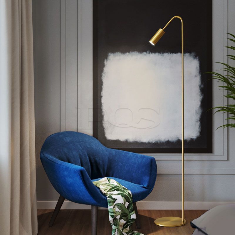 Pragmatic Modern Concise Iron Projective Displaying Floor Lamp