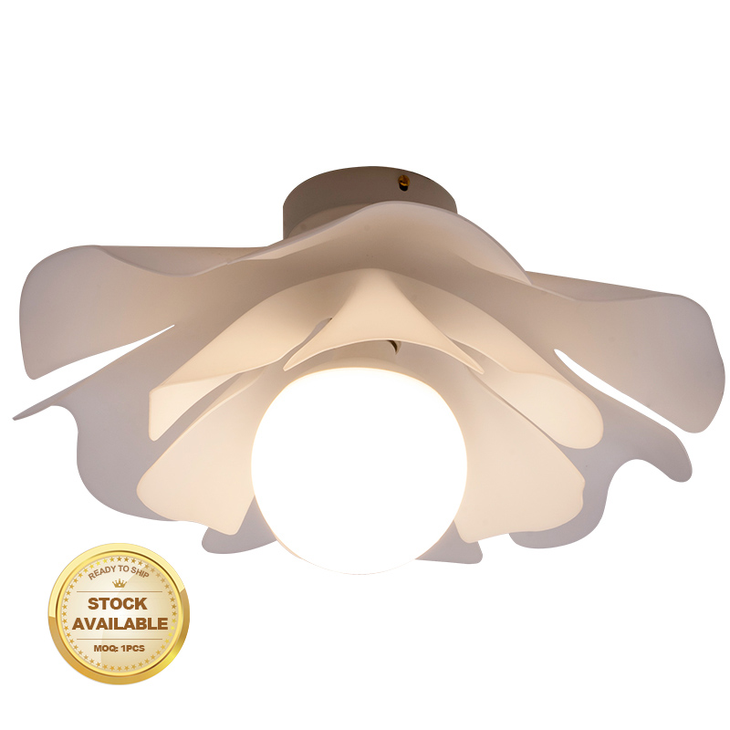 Luxury flower shape iron acrylic chandeliers Newest Style LED Creative ceiling lamp