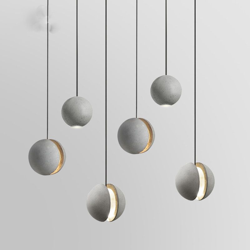 Modern Creative Spherical String Hanging Light Decoration