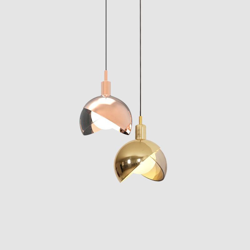 Modern Creative 2/3 Spherical Lamp Shade Decorative Pendant