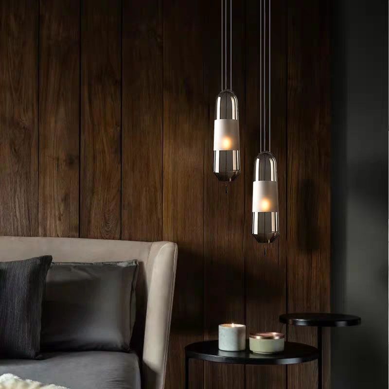 Creative Firefly Stylish Decorative Column Capsule Pendant Ceiling Light Fixture