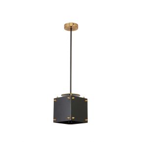Black Gold Modern 4-in-1 Pendant Ceiling Light Fixture