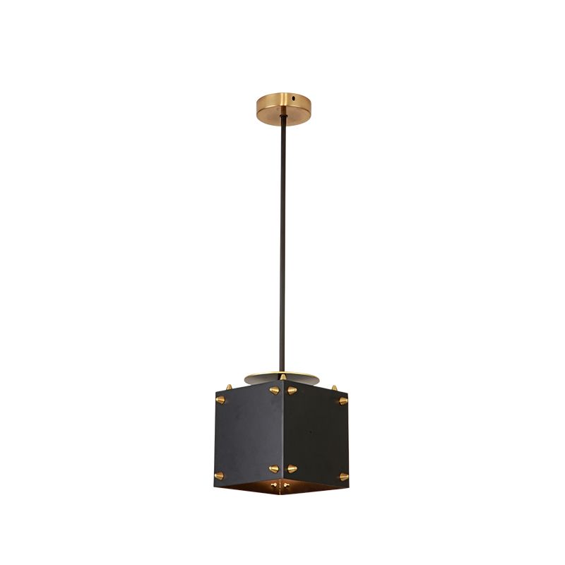 Black Gold Modern 4-in-1 Pendant Ceiling Light Fixture