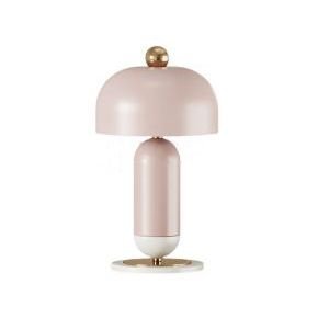 Contemporary Cute Pink Mushroom Shade Table Lamp