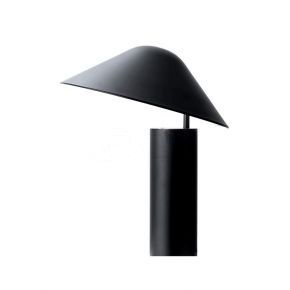 Modern Concise Black Mushroom Shape Iron Table Lamp