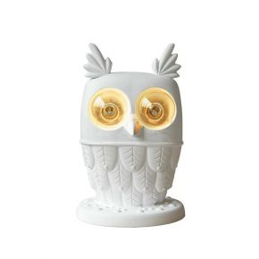 Contemporary Creative  Adorable Owl Statue Table Lamp for Home Decor