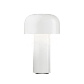Contemporary Concise Pure White Mushroom Table Lamp