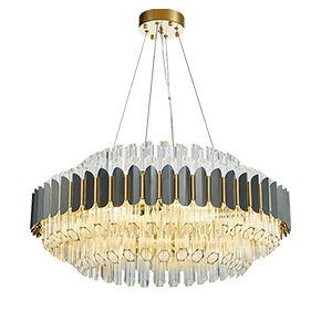 China wholesales Modern Decorative Ceiling Kitchen Living Round High Quality Hanging Led Chandelier Pendant Lights Restaurant